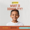 Book cover for "What Is Disability?".